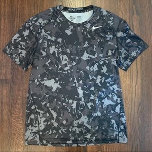 Nike Pro Fitted Camo Dri-Fit Shirt